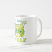 Nicht heute, Hummer Katze Funny Retro Pastel Tasse (VorderseiteRechts)