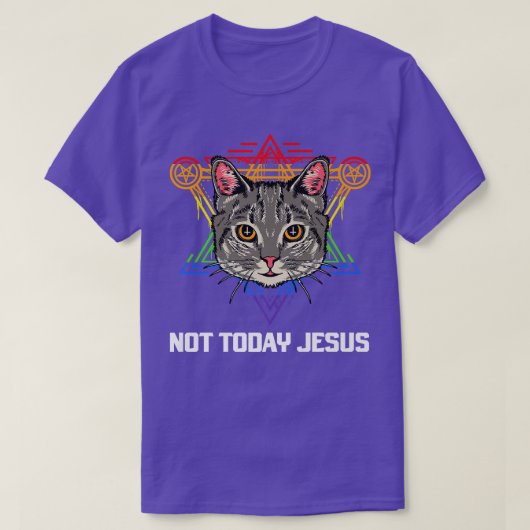 nicht heute jesus LGBT Cat Premium T - Shirt (Design vorne)
