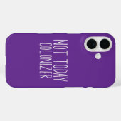 NICHT HEUTE KOLONISATOR Lustig Retro Case-Mate iPhone Hülle (Rückseite (Horizontal))