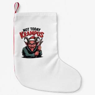 Nicht heute Krampus Evil Krampus Weihnachten Kleiner Weihnachtsstrumpf