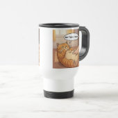 Nicht heute Mensch Grumpy Cat Tasse | Faul Katze L (VorderseiteRechts)