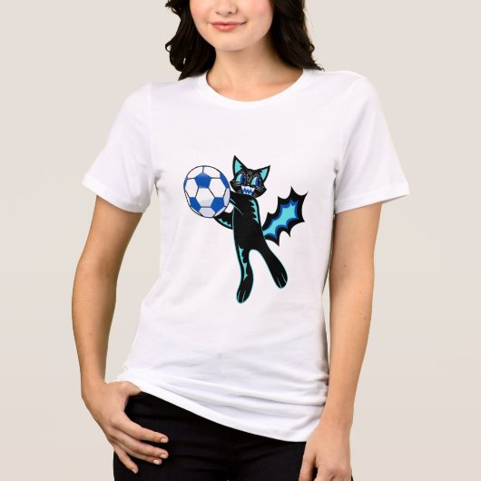 Nicht heute, Mensch Tri-Blend Shirt (Vorderseite)