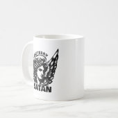 Nicht heute satan Arc Angel Michael Kaffeetasse (Vorderseite Links)