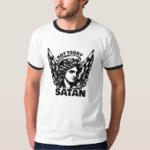 Nicht heute satan Arc Angel Michael T-Shirt (Vorderseite)