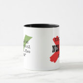 NICHT HEUTE SATAN Christlich Tasse (Zentrum)