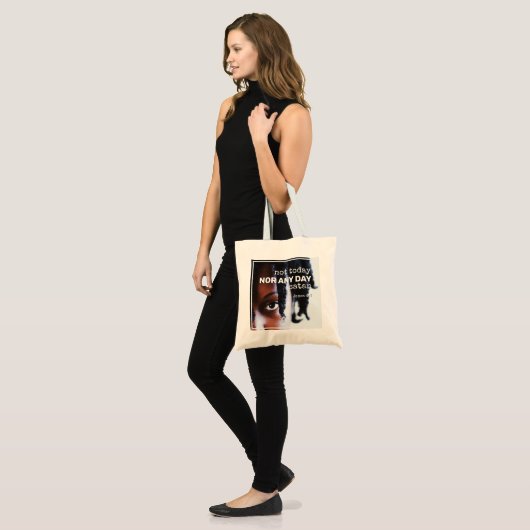 NICHT HEUTE SATAN Christlich Tragetasche (Vorderseite (Model))