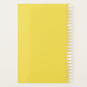 Nicht heute Satan Funny Spiral Planner Planer (Rückseite)