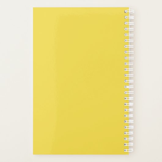 Nicht heute Satan Funny Spiral Planner Planer (Rückseite)