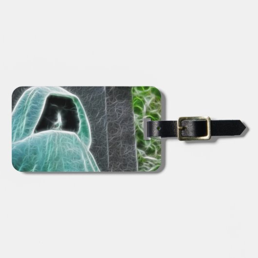Nicht heute Satan Gepäckanhänger (Vorderseite horizontal)