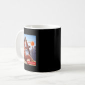 Nicht heute Satan Jesus Crossover Bysketbyll Fun M Kaffeetasse (Vorderseite Links)