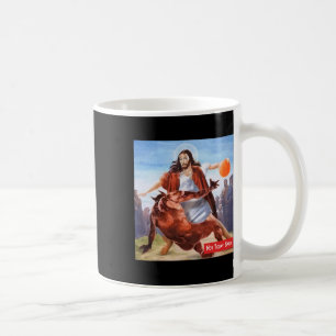 Nicht heute Satan Jesus Crossover Bysketbyll Fun M Kaffeetasse