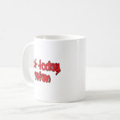 Nicht heute Satan Kaffeetasse (Vorderseite Links)