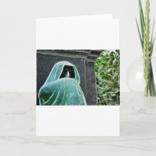 Nicht heute Satan Karte (Vorderseite)