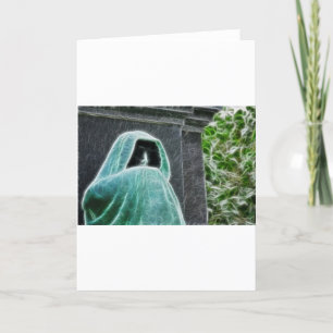 Nicht heute Satan Karte