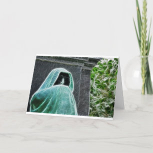 Nicht heute Satan Karte