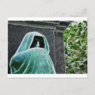 Nicht heute Satan Postkarte