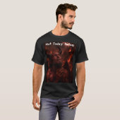 Nicht heute Satan! T-Shirt (Vorne ganz)