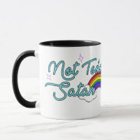 Nicht heute Satan Tasse