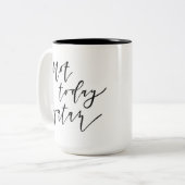 Nicht heute Satan Tasse (Vorderseite Links)