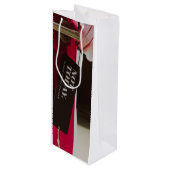 Nicht heute Weinbeutel Geschenktüte Für Weinflaschen (Vorderseite Schrägansicht)
