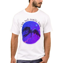Nicht hier geflügelte Figur, die im T - Shirt flie