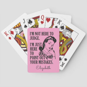 "Nicht hier Name- u. Farbkartensatz beurteilen" Spielkarten