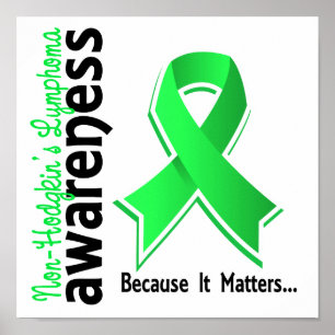 Nicht-Hodgkin-Lymphom-Bewusstsein 5 Poster