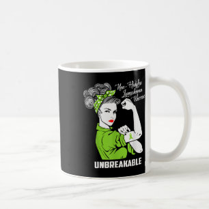 Nicht-hodgkin-Lymphom Krieger Unzerbrechliches Bew Kaffeetasse