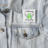 Nicht Hodgkins Lymphom zum Gedenken an meinen Held Button (Beispiel)