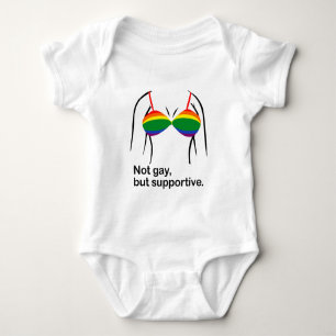 NICHT HOMOSEXUELLER ABER UNTERSTÜTZENDER BH - .PN BABY STRAMPLER
