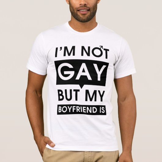 Nicht homosexueller T - Shirt (Vorderseite)