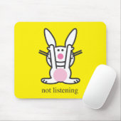 Nicht hörend mousepad (Mit Mouse)