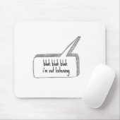Nicht hörend mousepad (Mit Mouse)