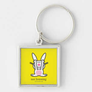 Nicht hörend schlüsselanhänger