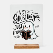 Nicht hosten, nur lesen acrylschild (Vorderseite)