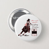 Nicht Hübsch aussehen Button (Vorne & Hinten)