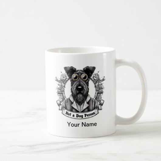 Nicht Hunde Person 02 Kaffeetasse (Rechts)
