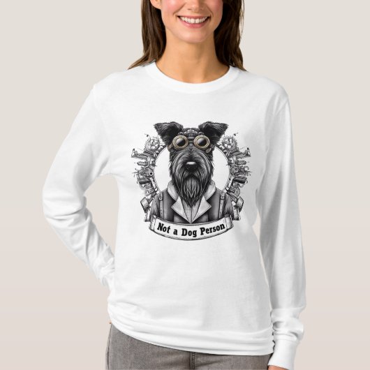 Nicht Hunde Person 02 T-Shirt (Vorderseite)