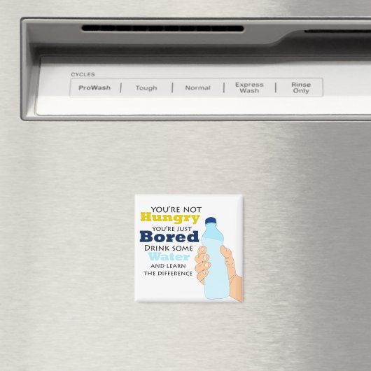 Nicht Hunger, nur gelangweilt Magnet (In Situ (Geschirrspüler))