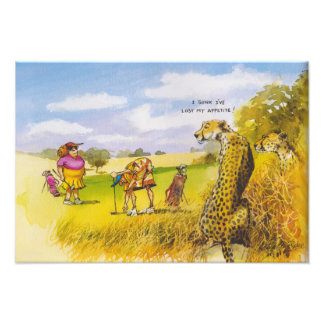 nicht hungrig fotodruck