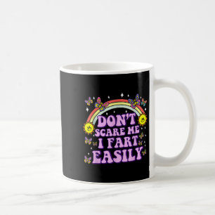 Nicht ich bin, dass ich Furz leicht lustig, erwach Kaffeetasse