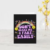 Nicht ich bin, dass ich Furz leicht lustig, erwach Karte (Gelbe Blume)