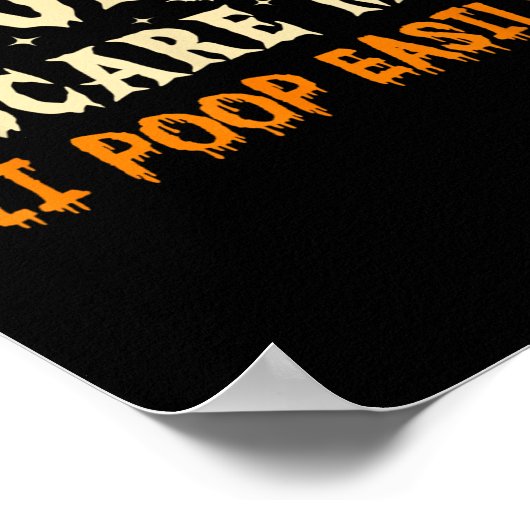 Nicht ich Op Eastrounder Kostüm Funny Jok Poster (Ecke)