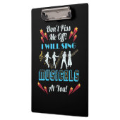 Nicht ich von Musicals Klemmbrett (Links)