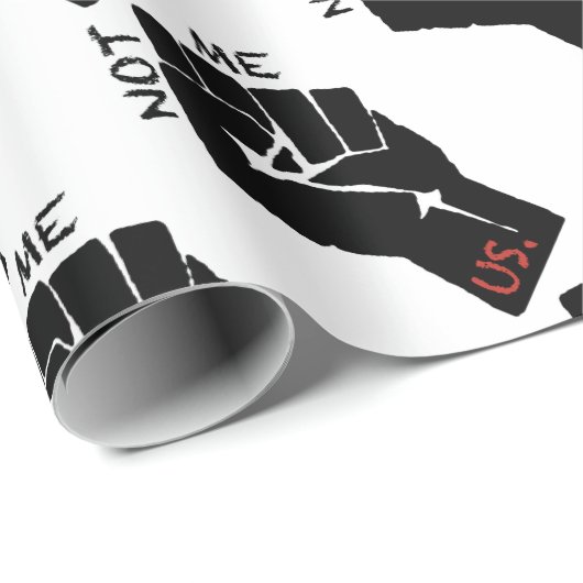 Nicht ich, wir geschenkpapier (Rolleneckpunkt)