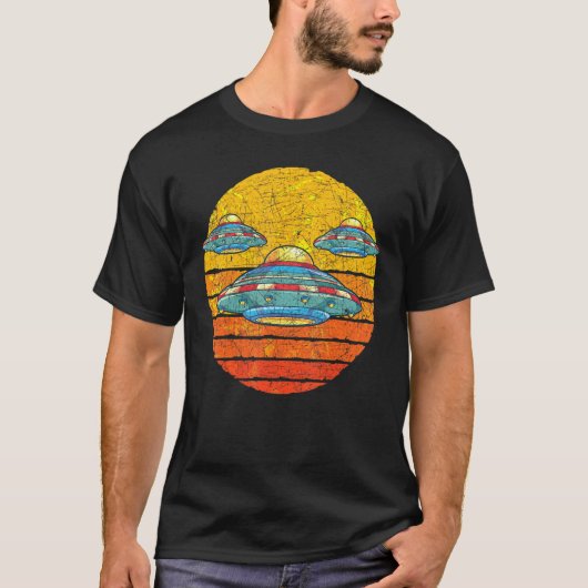 Nicht identifizierte Flying Object Alien Abduction T-Shirt (Vorderseite)