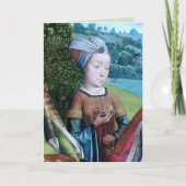 Nicht identifizierte Jungfrau Martyr [St. Cecilia( Karte (Vorderseite)