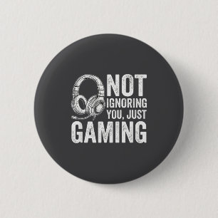 Nicht ignorierendes Gaming-Headset-Grafik-Videospi Button
