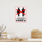 Nicht Ihr District Funny Print Poster 9 Spaß (Küche)