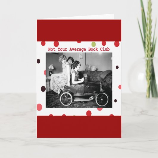 Nicht Ihr durchschnittlicher Buchclub Karte (Vorderseite)